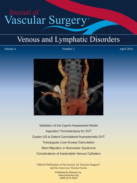 Venous & Lymphatic Disorders on PubMed; Publication Fully Searchable