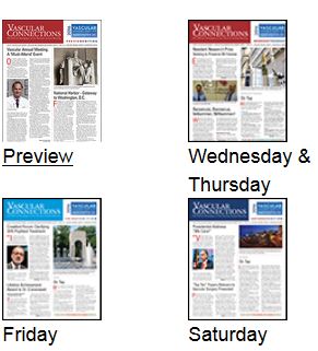 Check out our Vascular Annual Meeting Coverage Online