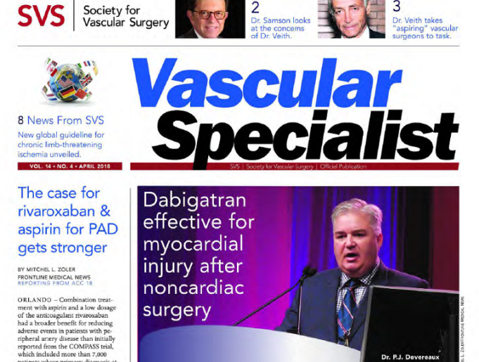 Vascular Specialist April 2018