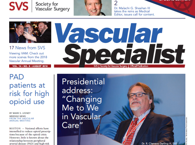 Vascular Specialist August 2018