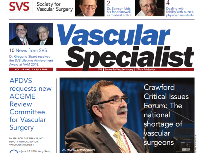 Vascular Specialist July 2018