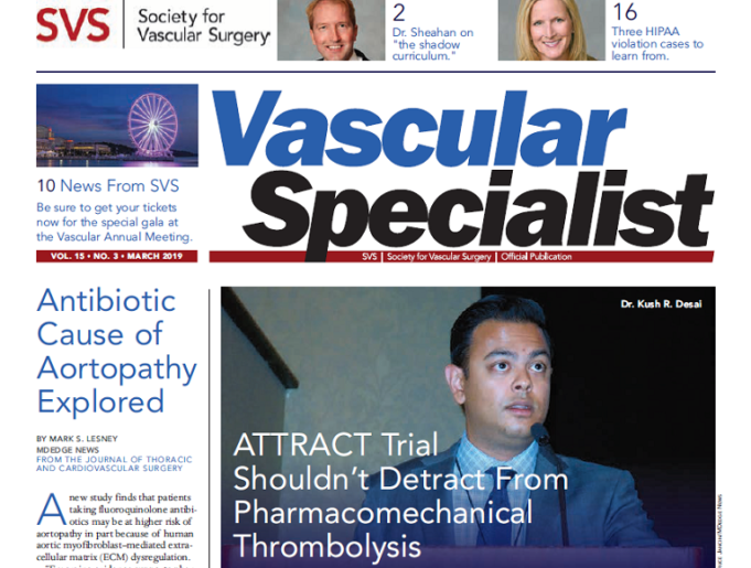 Vascular Specialist March 2019