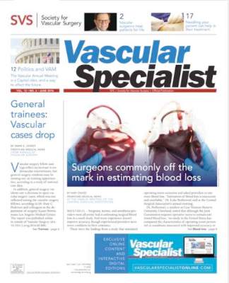 The June issue of Vascular Specialist is now online