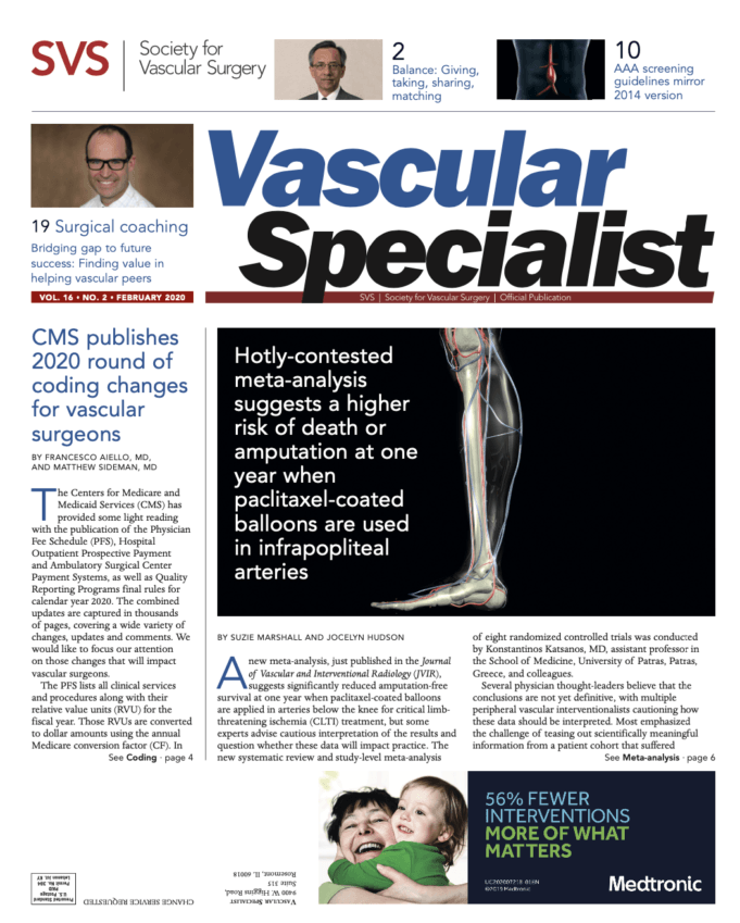 Vascular Specialist–February 2020