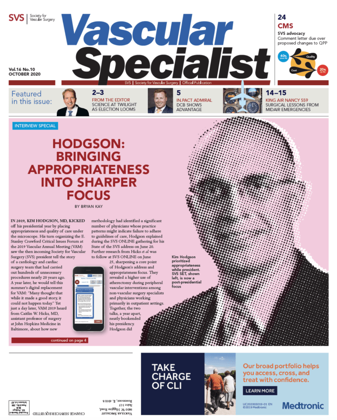 Vascular Specialist–October 2020
