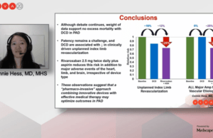 Latest VOYAGER PAD analysis finds no mortality and improved limb outcomes in drug-coated device cohort