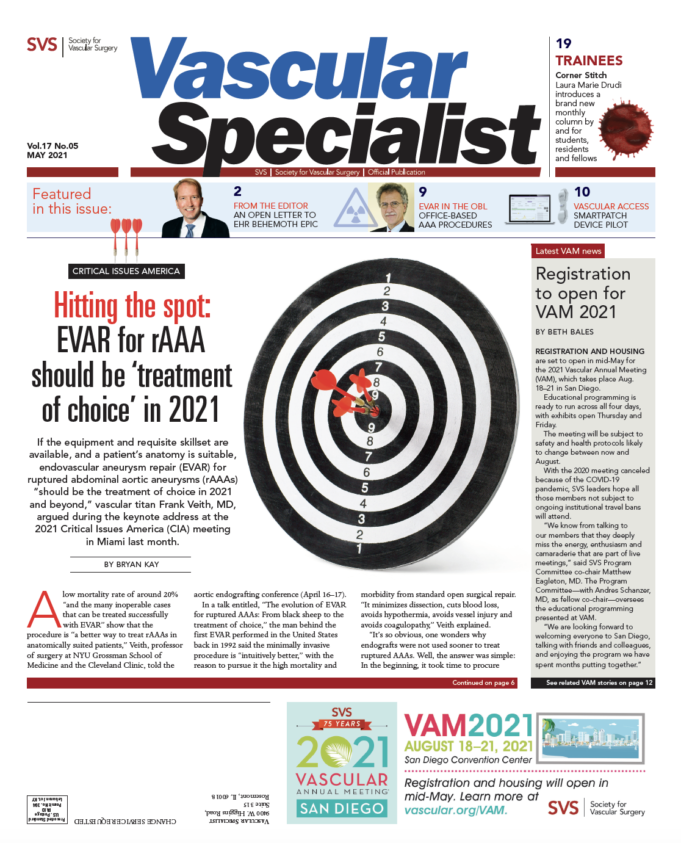 Vascular Specialist–May 2021