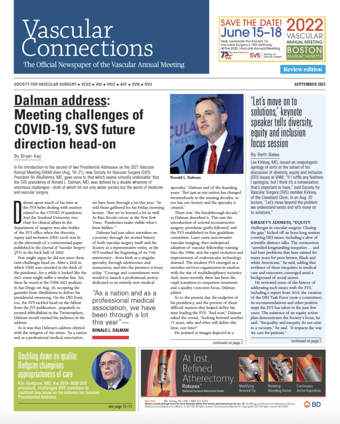 Vascular Connections–September 2021 (Review Edition)