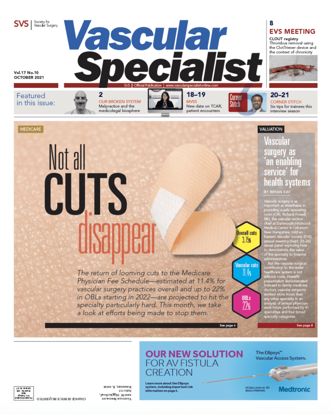 Vascular Specialist–October 2021