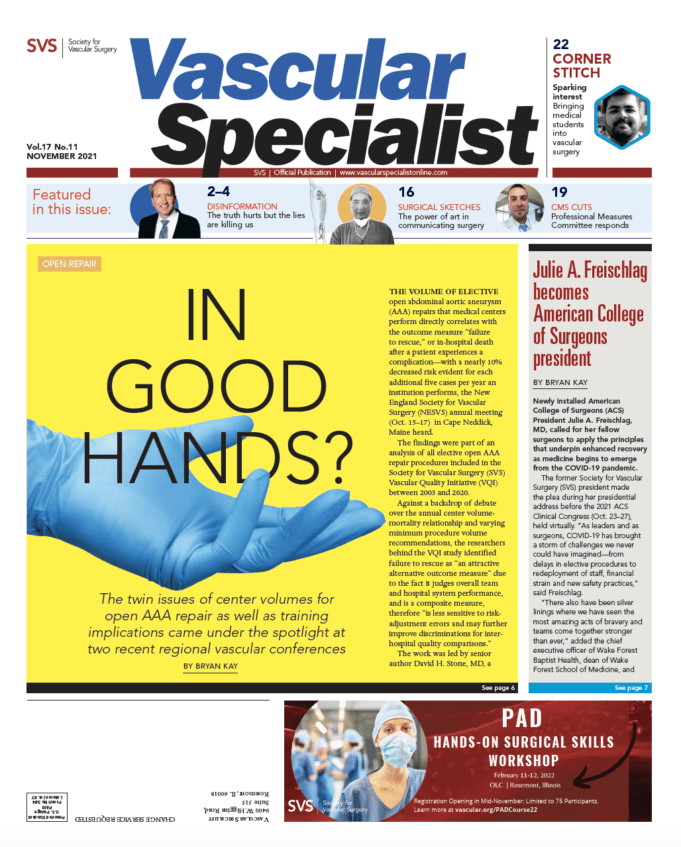 Vascular Specialist–November 2021