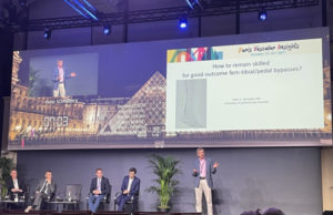 Surgeons must stay skilled in femorotibial/pedal bypass surgery, Paris audience hears