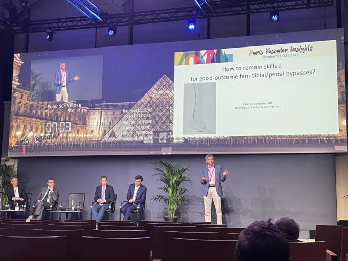Surgeons must stay skilled in femorotibial/pedal bypass surgery, Paris audience hears