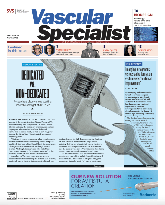 Vascular Specialist–March 2022