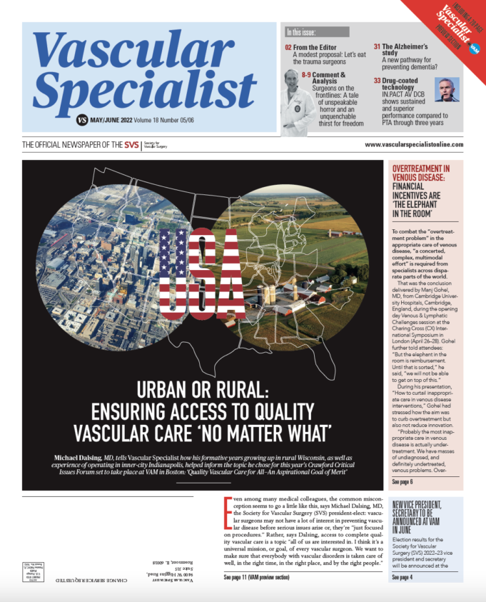 Vascular Specialist–May/June 2022