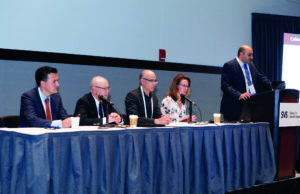 Off-the-shelf branched endograft for TAAAs demonstrates safety and effectiveness through two years in both stable, symptomatic patients