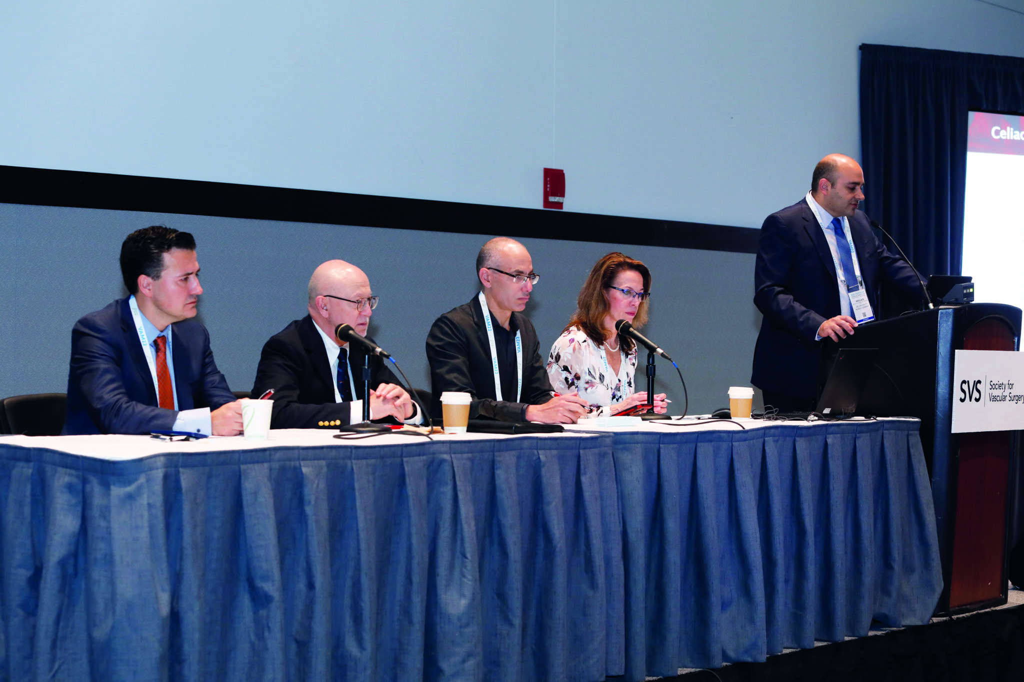 Off-the-shelf branched endograft for TAAAs demonstrates safety and effectiveness through two years in both stable, symptomatic patients