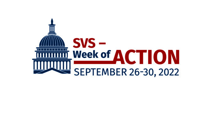 ‘Week of Action’ raises awareness of SVS advocacy activities