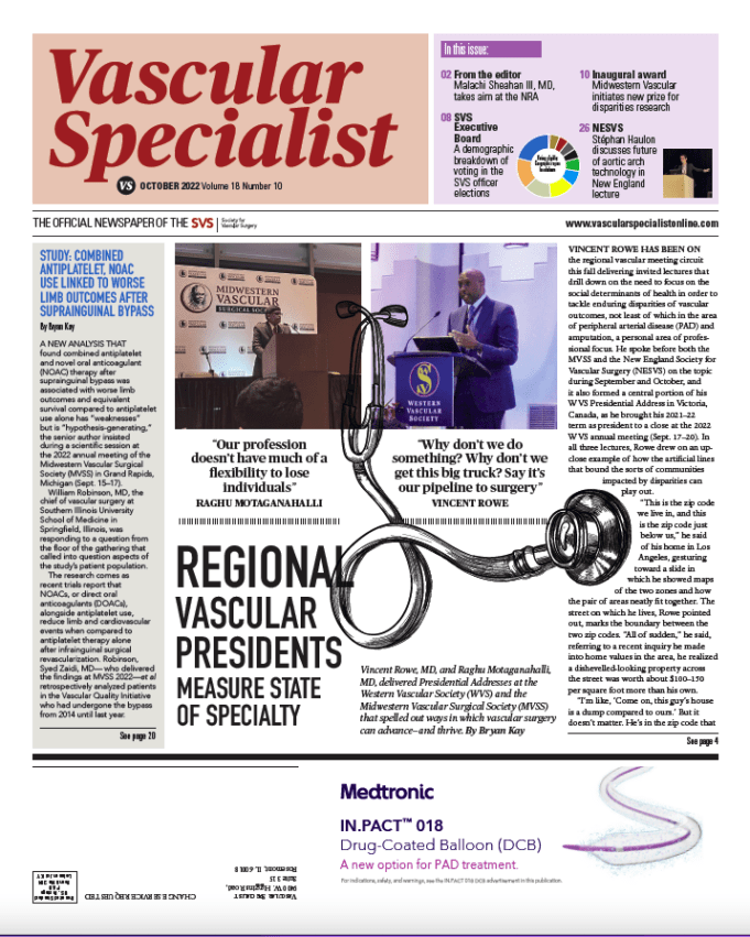 Vascular Specialist–October 2022