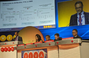 New analysis: Four multicenter trials support primary use of drug-coated balloons over bare metal stents in femoropopliteal lesions