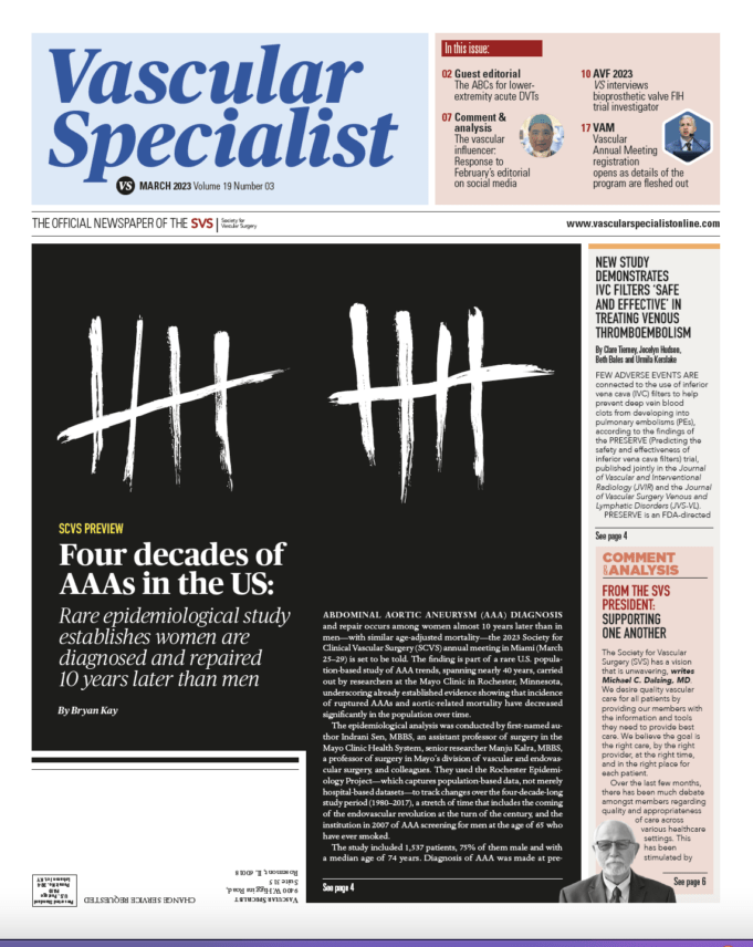 Vascular Specialist–March 2023