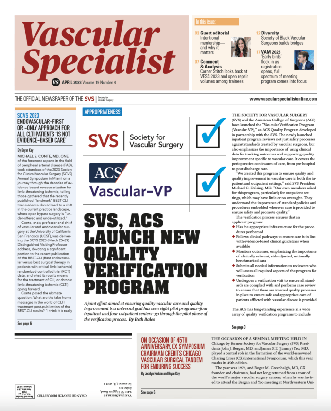 Vascular Specialist–April 2023
