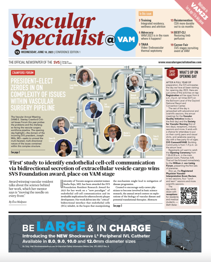 Vascular Specialist@VAM–Conference Edition 1