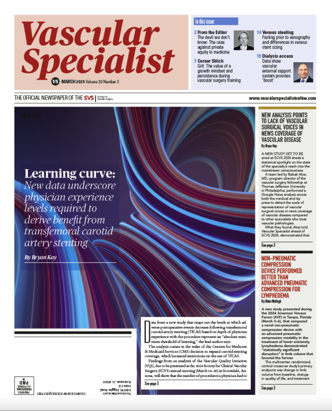 Vascular Specialist–March 2024