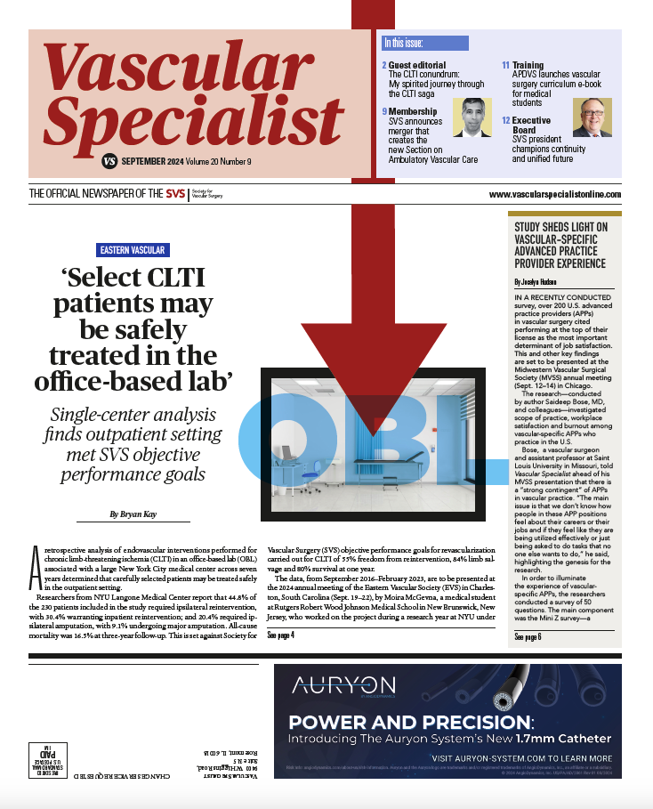 Vascular Specialist–September 2024