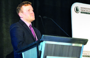 Endoscopic vein harvest under the microscope