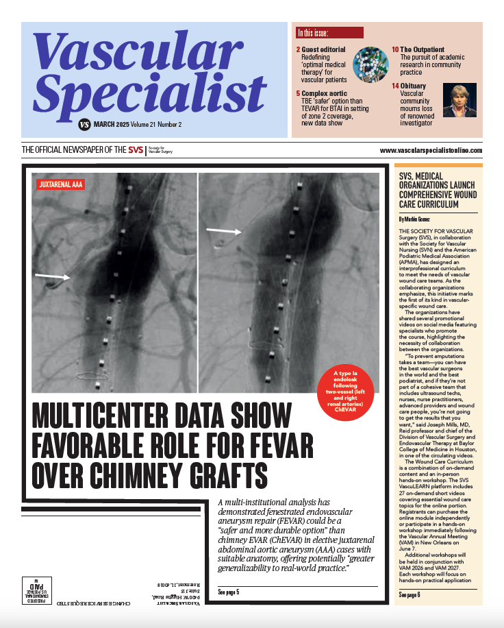 Vascular Specialist–March 2025