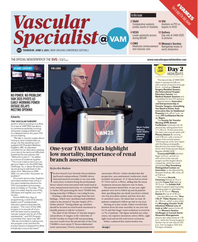 Vascular Specialist@VAM Conference Edition 2