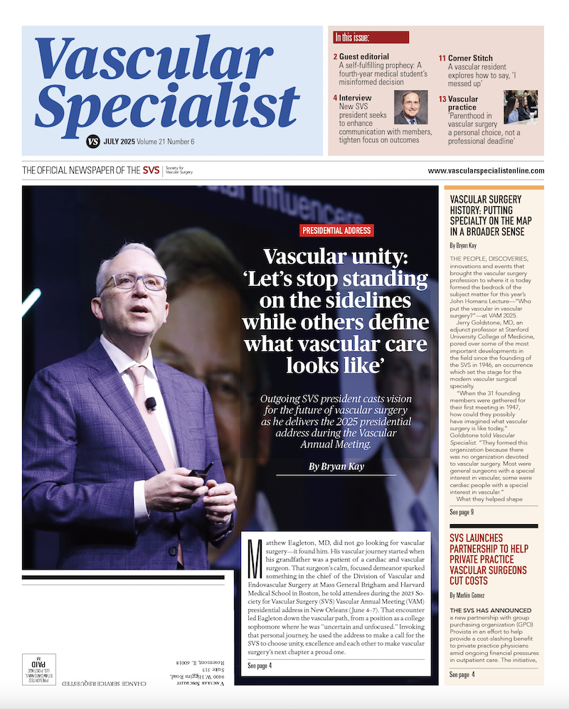 Vascular Specialist–July 2025