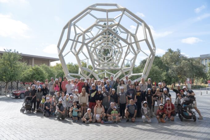 Stanford vascular surgery blends team bonding and exercise in first SVS Step Challenge gathering
