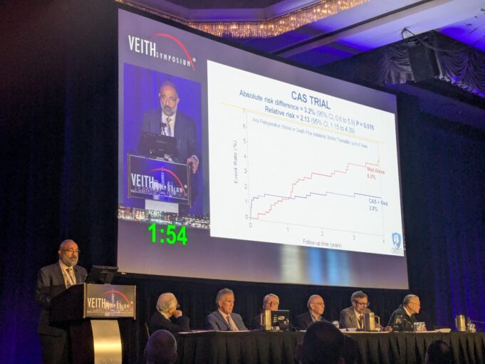 CREST-2: Landmark trial finds benefit from carotid stenting