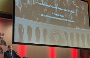 ‘Ask not what vascular surgery can do for you… ask what it can do to you’