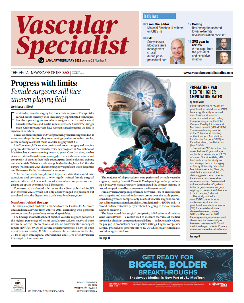 Vascular Specialist–January/February 2026