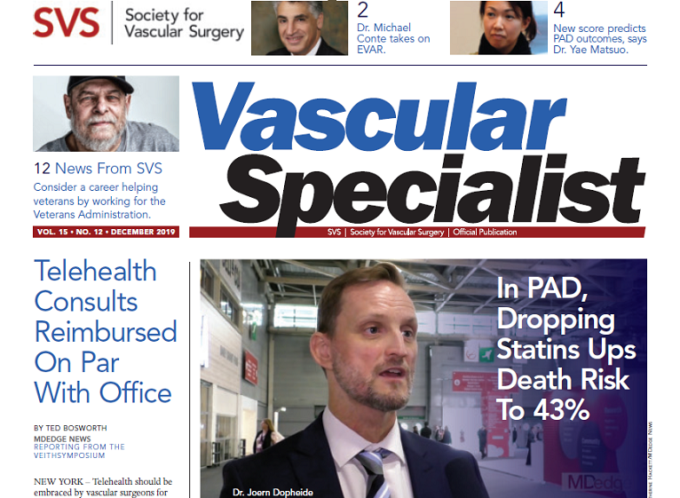 Vascular Specialist December 2019 - Vascular Specialist