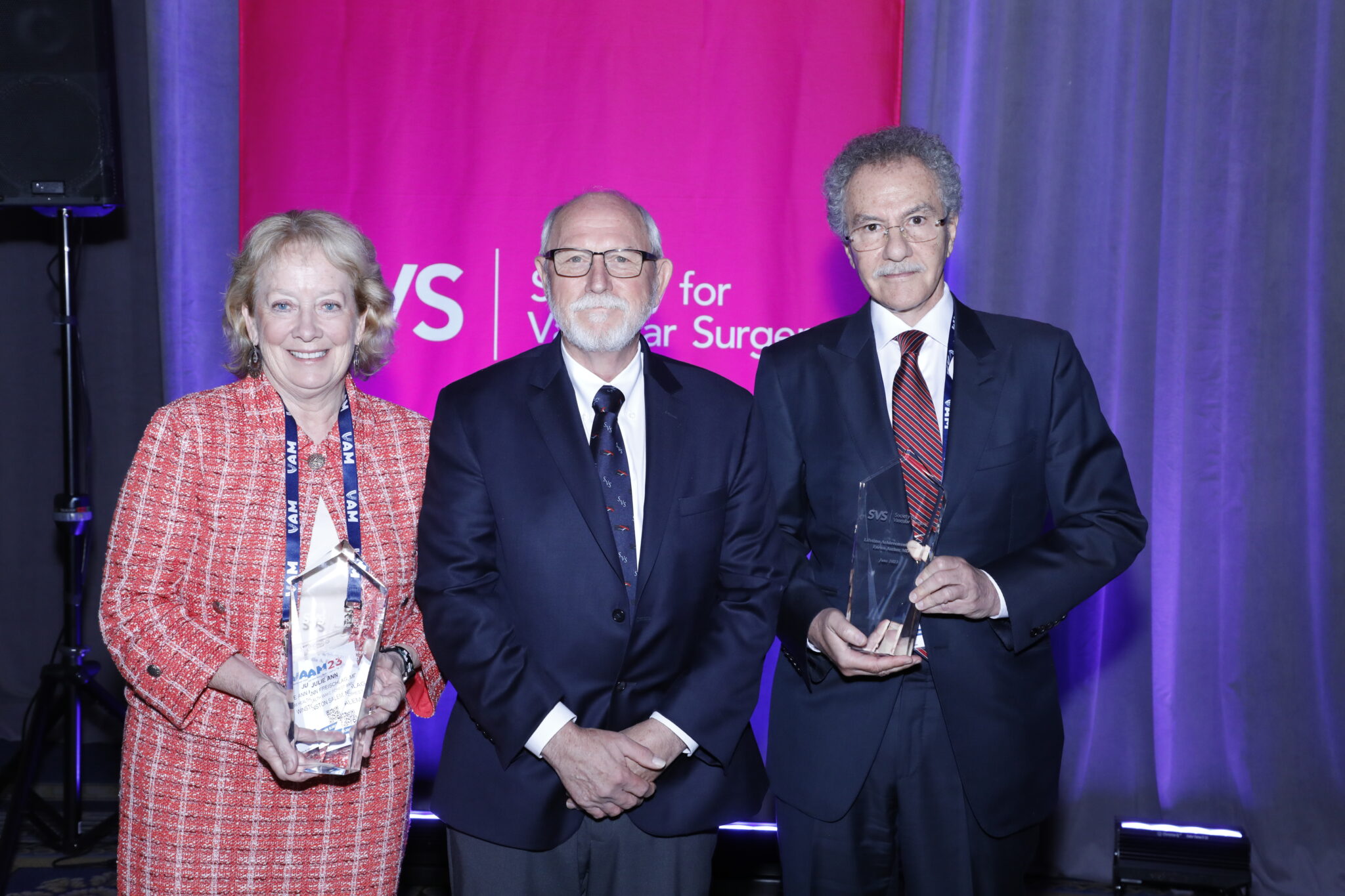 SVS honors two with Lifetime Achievement Award