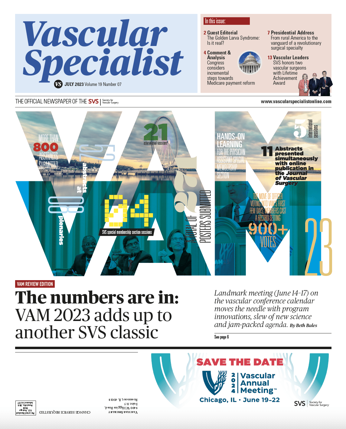 Vascular Specialist–July 2023 VAM Review Edition