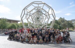 Stanford vascular surgery blends team bonding and exercise in first SVS Step Challenge gathering